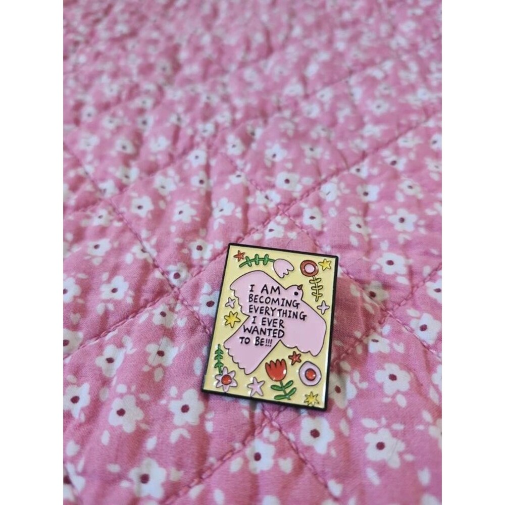 Cute enamel metal pin brooch